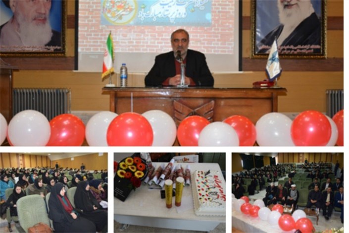 مراسم گرامیداشت روز پرستار در دانشگاه آزاد اسلامی واحد خوی برگزار شد