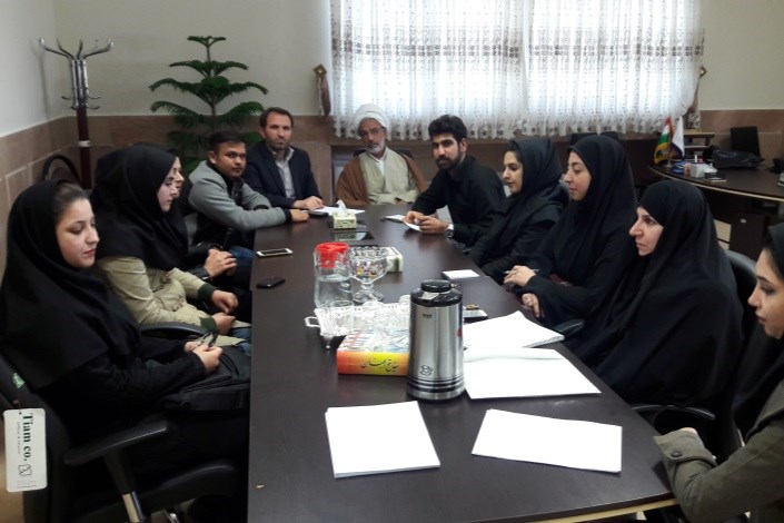  برگزاری اولین نشست کانون دانشجویی قرآن وعلم المیزان دانشگاه آزاد اسلامی واحد مرودشت