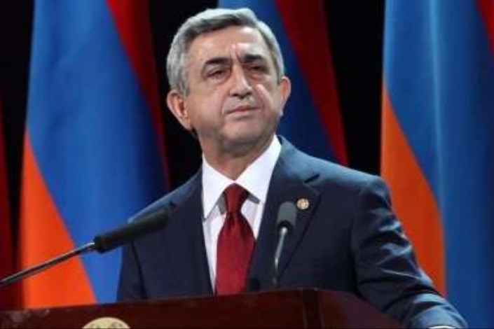 پیام تبریک رئیس جمهوری ارمنستان به رهبر معظم انقلاب و رئیس جمهوری 