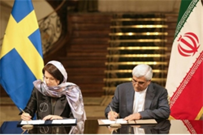وزیر علوم ایران با وزیر امور اروپایی و تجارت خارجی سوئد تفاهم نامه همکاری امضا کرد