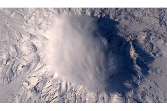 "کوه ایرانی" از منظر ایستگاه فضایی بین‌المللی