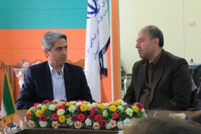 نشست مدیر آموزش و پرورش شهرستان سقز و رئیس دانشگاه آزاد اسلامی