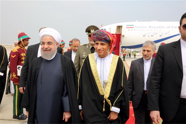 ورود رییس جمهوری به عمان 