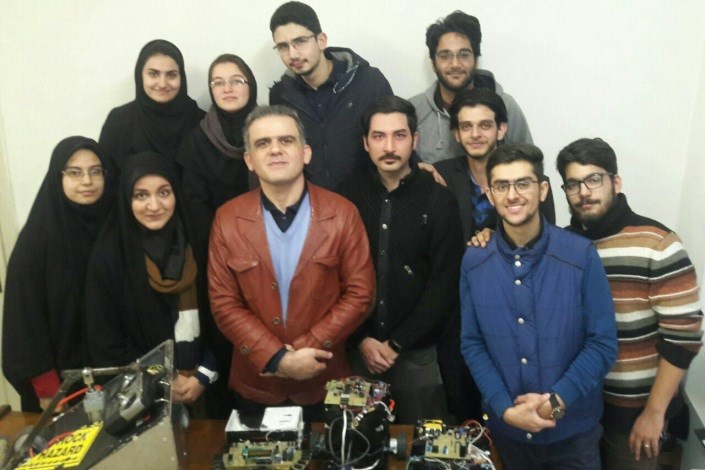 کسب عنوان برترین تیم فنی توسط تیم رباتیک واحد تهران شمال