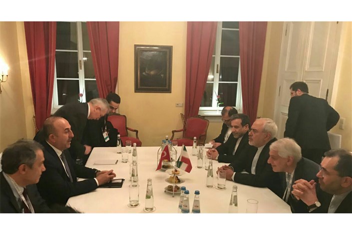دیدار وزرای خارجه ایران و ترکیه در مونیخ 