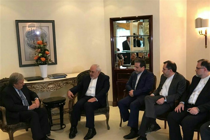 ظریف و دبیرکل سازمان ملل متحد در مونیخ دیدار کردند