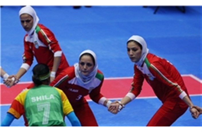 دختران کبدی‌کار اصفهانی جام قهرمانی لیگ برتر را در مشهد بالای سر بردند