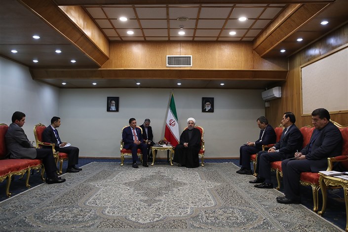 رئیس جمهوری: تقویت روابط تهران – امان به نفع مردم دو کشور و منطقه است