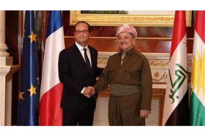 تاکید فرانسوا اولاند بر حمایت کامل از کردستان عراق