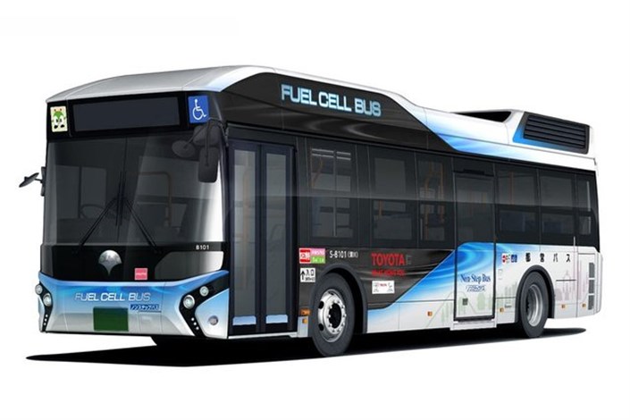 اتوبوس های سلول سوختی وارد توکیو می‌شوند