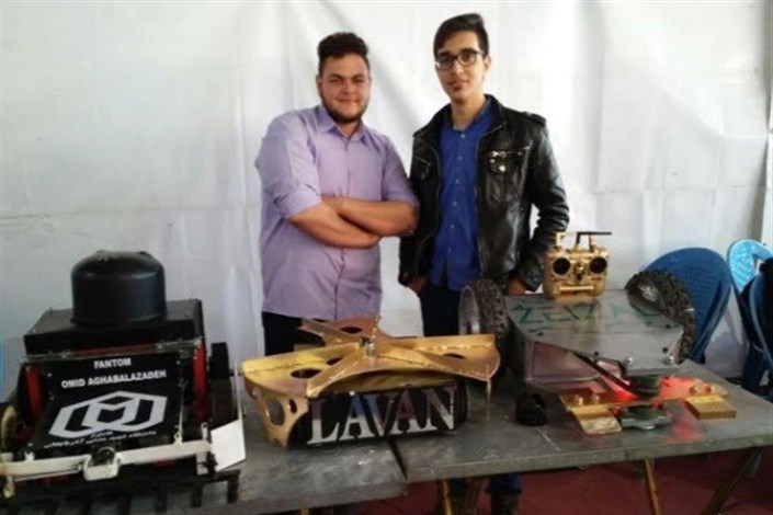 افتخارآفرینی دانشجویان رباتیک دانشگاه آزاد اسلامی خمینی‌شهر
