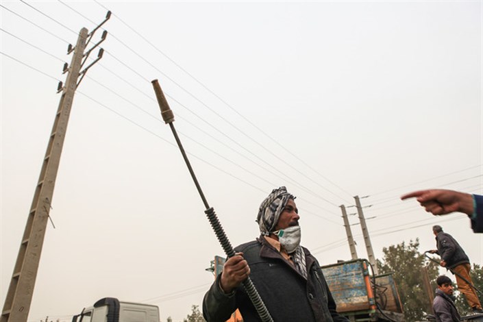بررسی تأثیر ریزگردها روی شبکه‌های برق در دانشگاه شهید چمران
