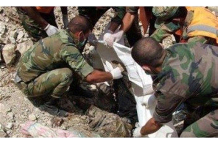 کشف گور دسته جمعی متعلق به نیروهای ارتش سوریه آزاد در ادلب