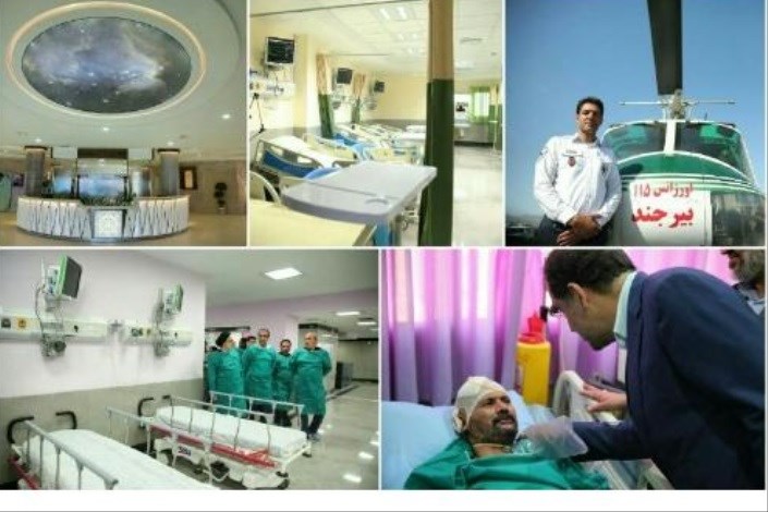  بهره برداری از بیمارستان بزرگ رازی بیرجند با حضور وزیر بهداشت 