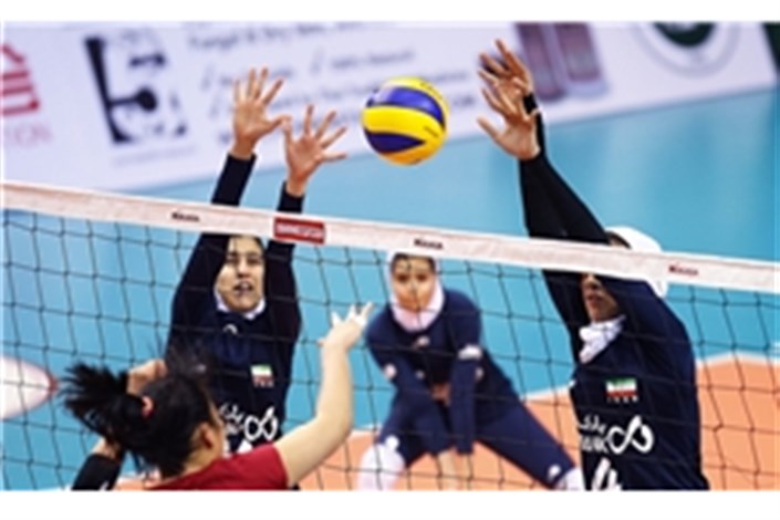 شکست تیم ملی دختران والیبالیست ایران مقابل هنگ‌کنگ