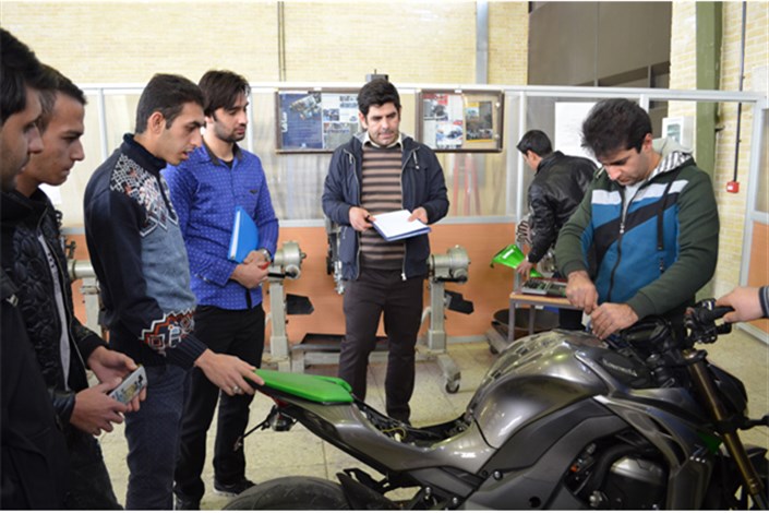 دوره تعمیر و نگهداری موتور 1000cc ویژه دانشجویان