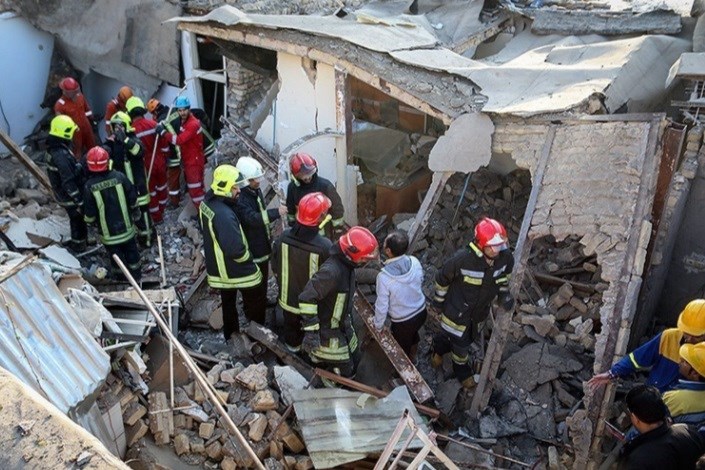  یک خانه ۳ طبقه در مشهد منفجر شد/ 5 نفر مصدوم  شدند