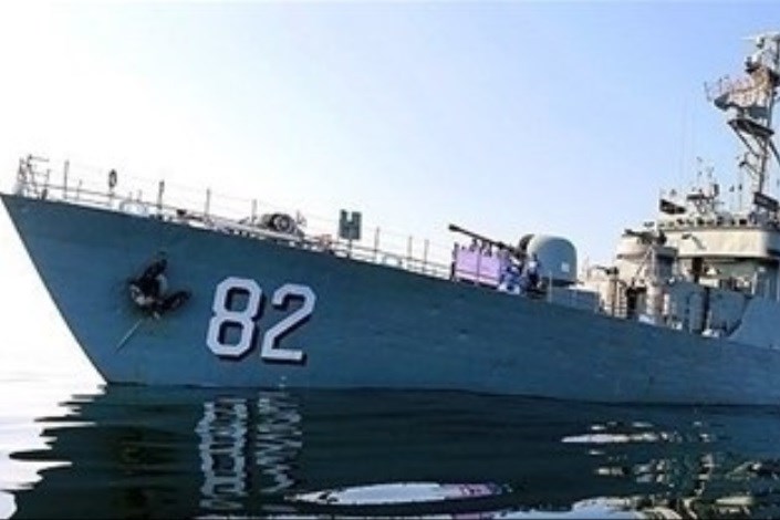 ناوگروه 45 نیروی دریایی ارتش در بندر صلاله عمان پهلو گرفت