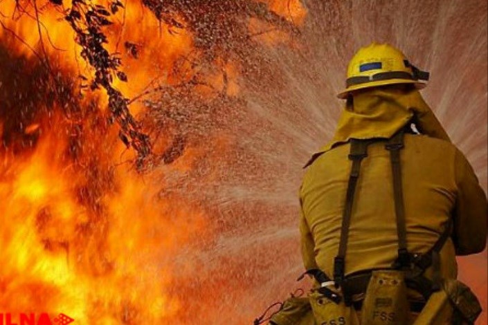آتش‌سوزی ۲۰ هکتار مزارع کشاورزی در کهگیلویه