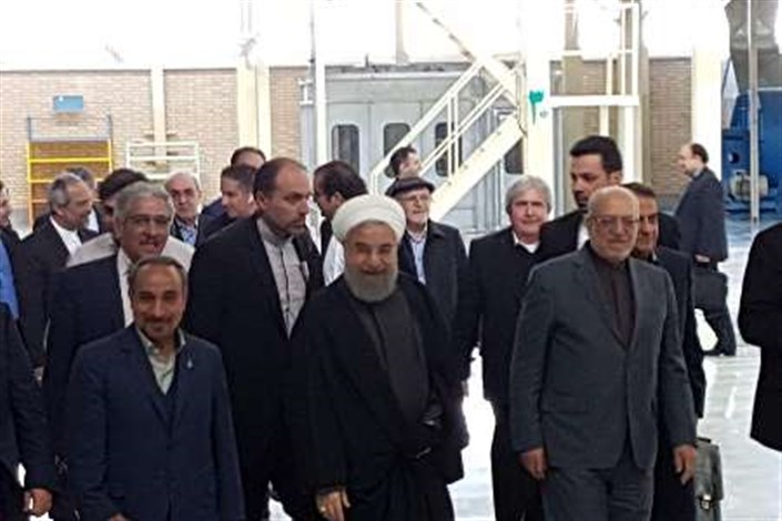 خط تولید سمند در سمنان با حضور رییس جمهوری و سرمایه گذاری بخش خصوصی افتتاح شد