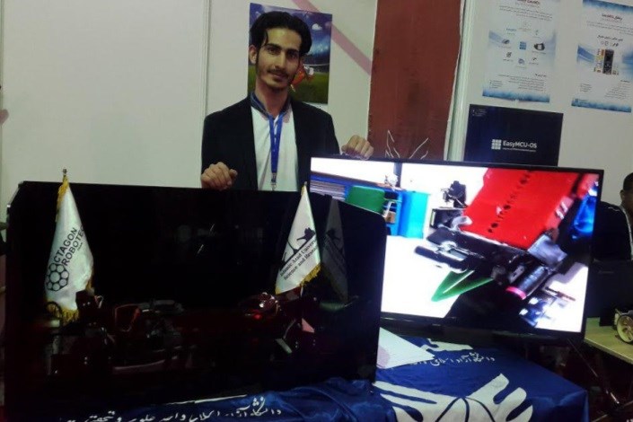  " ربات بازوی همکار" در مسابقات بین المللی ایران اپن ارائه شد
