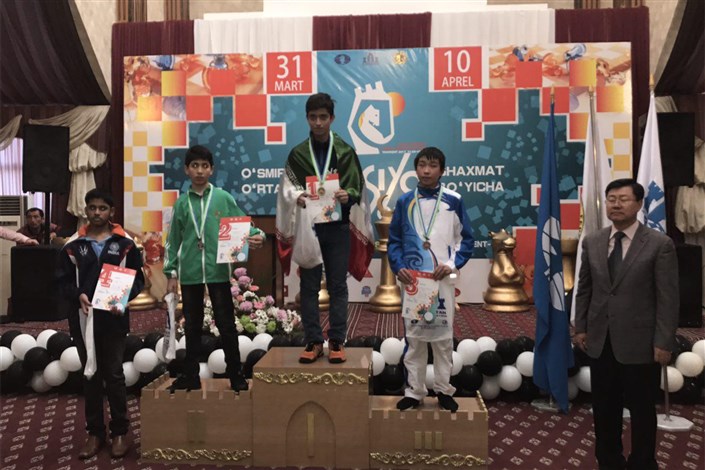 قهرمانی دانش آموز سما واحد رشت در مسابقات شطرنج نوجوانان آسیا