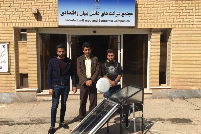 طراحی و ساخت دستگاه تصفیه آب خورشیدی در دانشگاه آزاد اسلامی واحد گرمسار