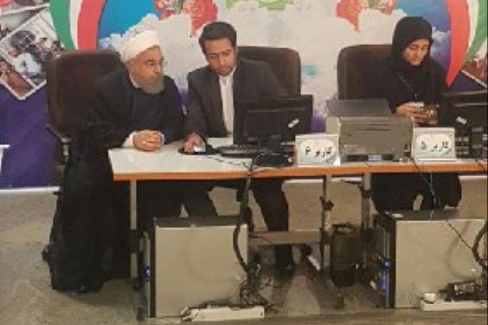 روحانی در انتخابات ریاست جمهوری دوازدهم ثبت نام کرد