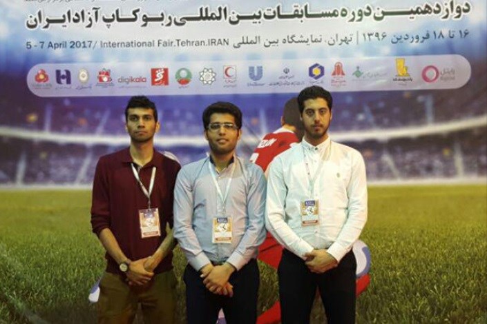 کسب مقام اول و دوم در دوازدهمین دوره مسابقات بین المللی ربوکاپ آزاد ایران توسط دانشجویان دانشگاه آزاد اسلامی خمینی شهر