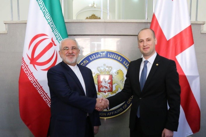 ظریف: افزایش دیدار ایرانی ها از گرجستان نشانه افزایش مناسبات دو کشور است