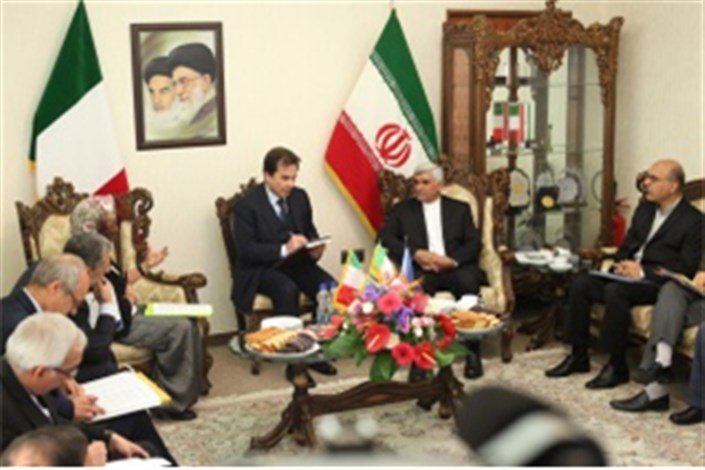 وزیر علوم ، تحقیقات و فناوری ایران و وزیر آموزش، دانشگاه و تحقیقات ایتالیا دیدار و گفتگو کردند
