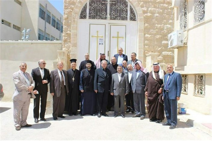 دیدار سفیر ایران در اردن با رهبران مسیحی رم ارتدوکس به مناسبت عید پاک