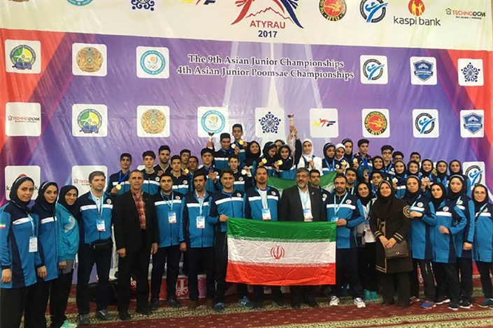 نوجوانان تکواندو ایران با شایستگی قهرمان آسیا شدند