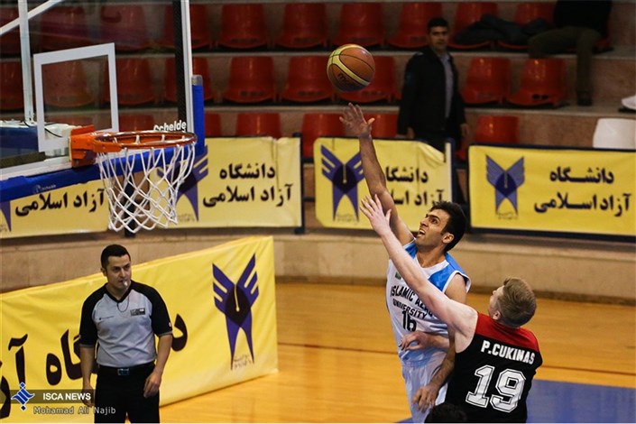 پایان مرحله گروهی لیگ برتر بسکتبال  با برتری تیم  دانشگاه‌آزاد اسلامی