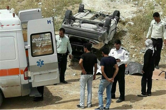 ۲ کشته در حادثه تصادف تریلی با سواری ۴۰۵ در یزد
