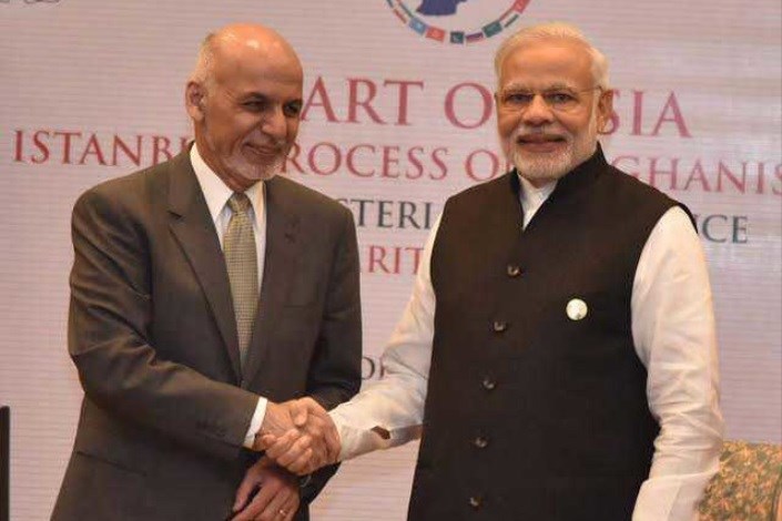 اعلام حمایت هند از افغانستان در مبارزه با تروریسم