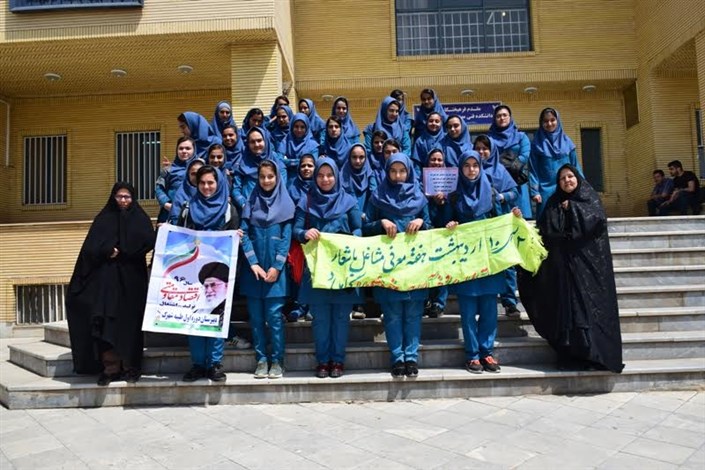 بازدید دانش آموزان از دانشگاه آزاد اسلامی خوی