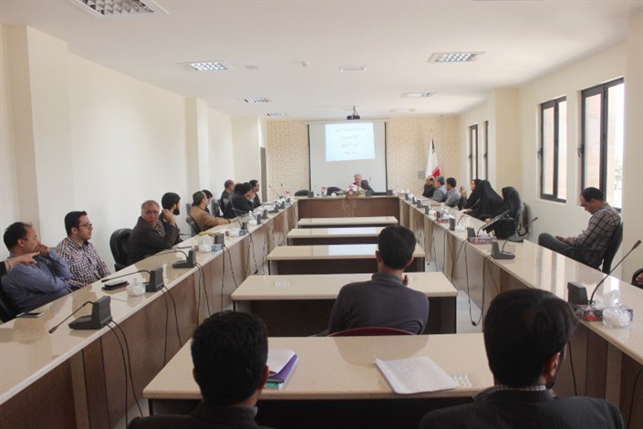 برگزاری جلسه سخنرانی علمی با موضوع "بحران سوریه" در واحد  بافت دانشگاه آزاد اسلامی
