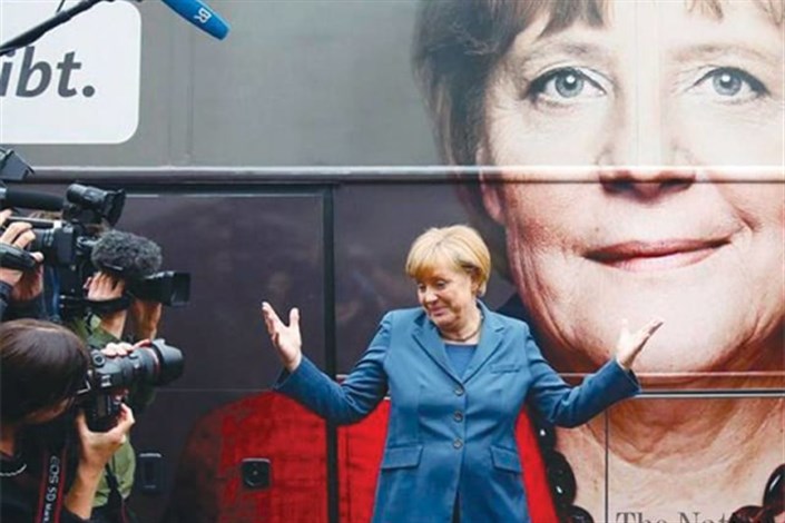 استفاده تبلیغی مرکل از حضور اوباما در آلمان