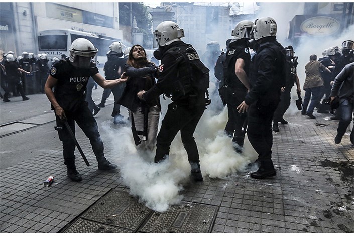 تجمع ضد دولتی درترکیه استانبول