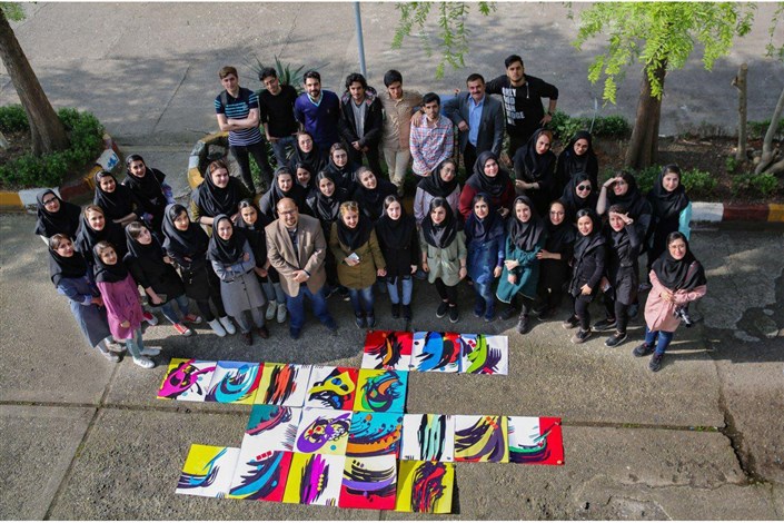 برگزاری کارگاه اموزشی به مناسبت روز جهانی گرافیک در واحد لاهیجان