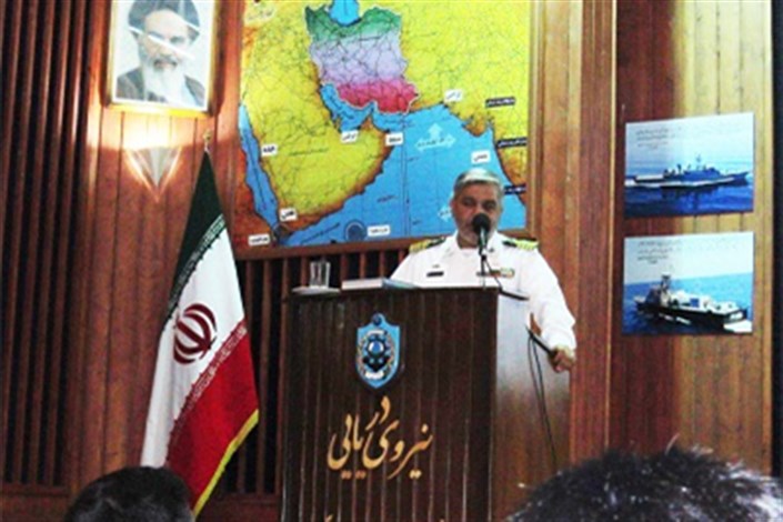 باقری: منطقه چهارم دریایی، بازوی توانمند نظام جمهوری اسلامی ایران در دریای خزر است