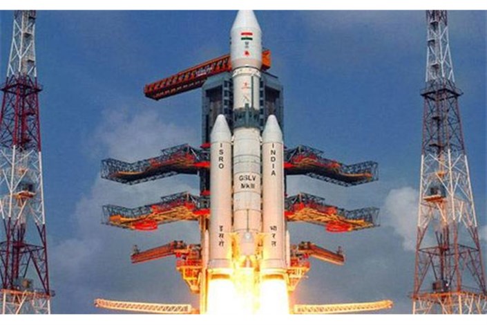 هند ماهواره‌ مخابراتی به فضا پرتاب کرد