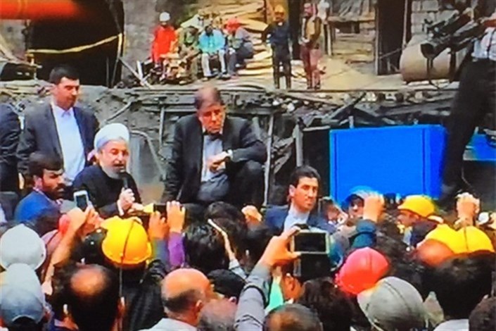 روحانی: حادثه معدن آزادشهر زنگ هشدار و بیدار باشی برای همه مسئولین است
