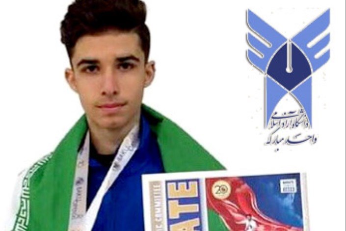 مدال برنز مسابقات بین المللی کاراته بر گردن دانش آموزان سما واحد مبارکه