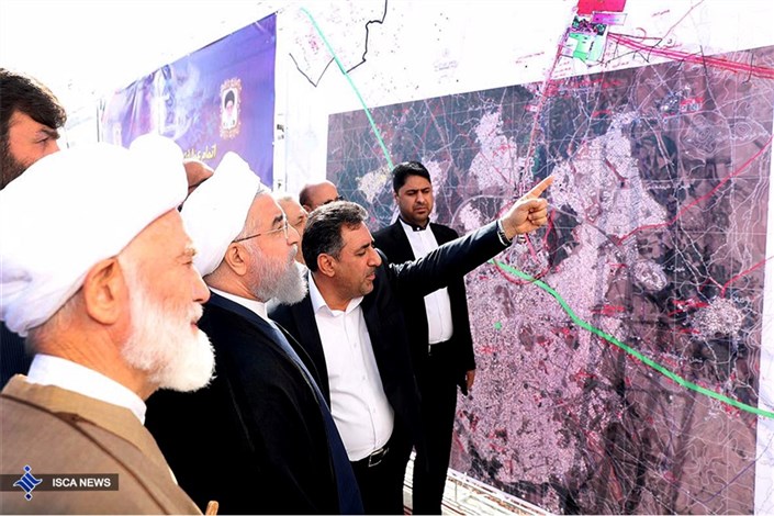 بهره برداری از خط آهن تهران – همدان به طول 276 کیلومتر و با اعتبار 9700 میلیارد ریال