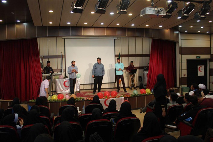برگزاری  مراسم گرامیداشت هفته هلال احمر در واحد تهران شرق