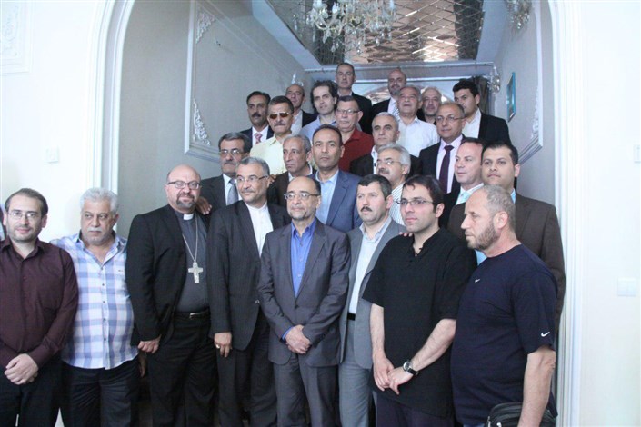 بازدید هیات 30 نفره سوریه از دانشگاه آزاد اسلامی علوم و تحقیقات