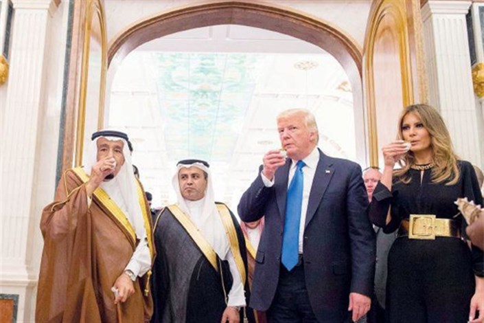 ترامپ، پادشاه عربستان را "خردمند" خواند