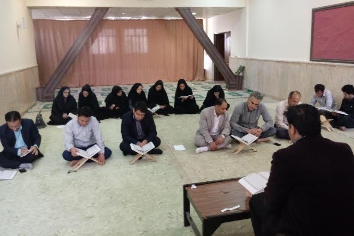 برگزاری مسابقات قرآن و عترت در دانشگاه آزاد اسلامی ایوان غرب